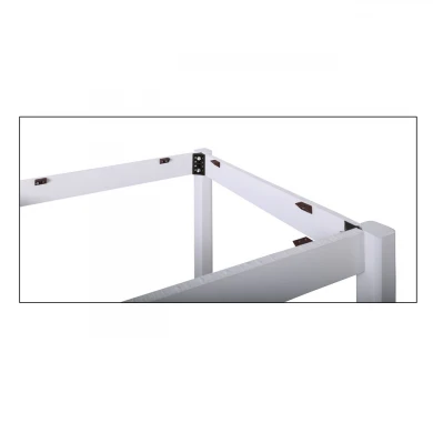 KAFENIOU Table Base 70x110 Impregnation Lacquer White K/D