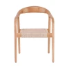 LEXY Armchair Natural, Paper Rope