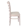 NATURALE Chair White Wash/Pu Ecru