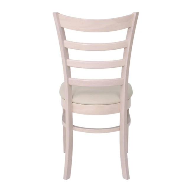 NATURALE Chair White Wash/Pu Ecru