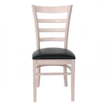 NATURALE Chair White Wash/Pu Black
