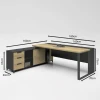 PROJECT Desk 180x160cm Sonoma/Grey