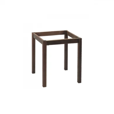KAFENIOU Table Base 70x70 Impregnation Walnut K/D