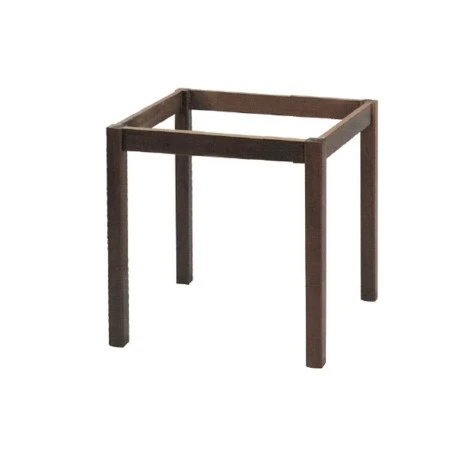 KAFENIOU Table Base 80x80 Impregnation Walnut K/D