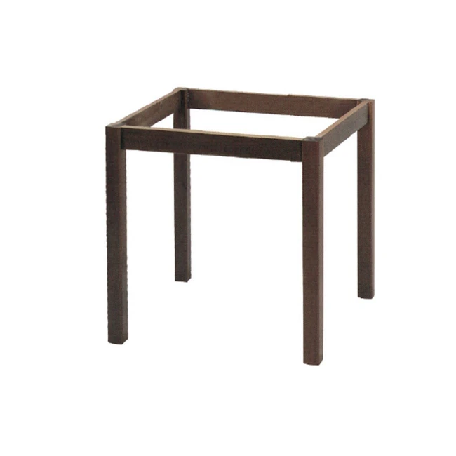 KAFENIOU Table Base 80x80 Impregnation Walnut K/D