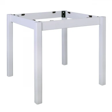 KAFENIOU Table Base 70x70 Impregnation Lacquer White K/D