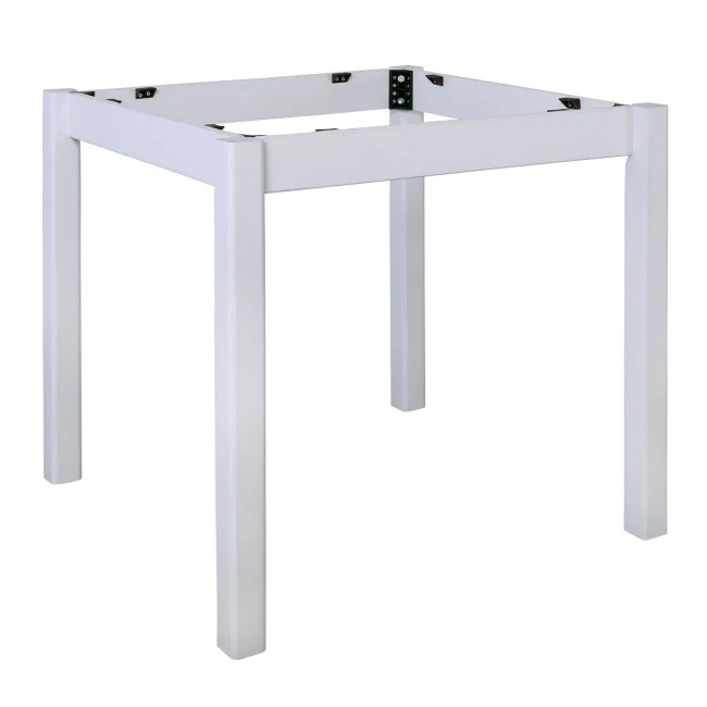 KAFENIOU Table Base 70x70 Impregnation Lacquer White K/D
