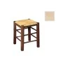 TAVERNA Stool H50cm Unpainted with Rush Seat