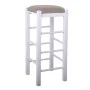 TAVERNA Bar Stool Beech Impregnation Lacquer White/Pu Cappuccino