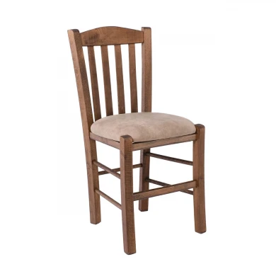 CASA Beech Chair Impregnation Walnut/Suede Beige