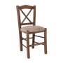 METRO Beech Chair Impregnation Walnut/Suede Beige
