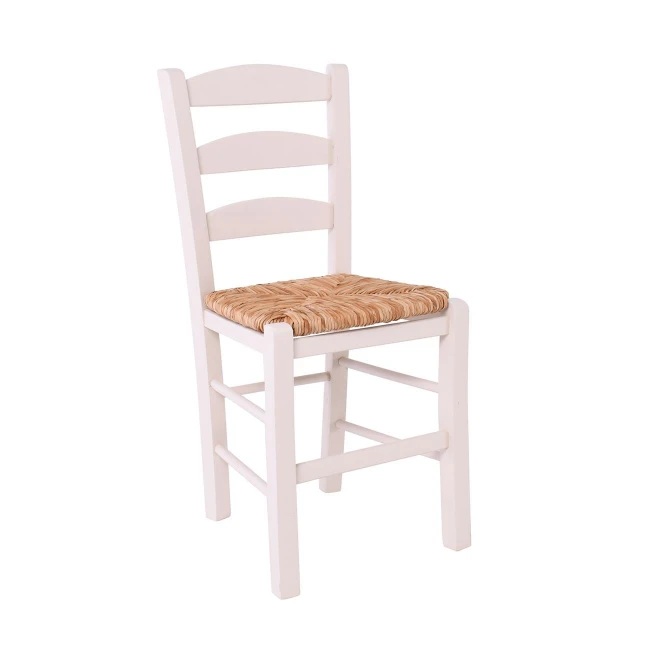 SKIROS Beech Chair Impregnation Lacquer Creamy