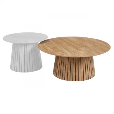 RIM-II Coffee Table D.90x38cm MDF Natural
