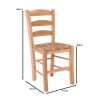 SKIROS Beech Chair Impregnation Natural