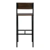 STAB BAR Stool Metal Anthracite/Antique Brown