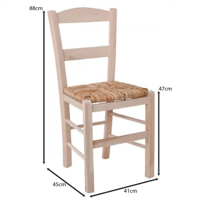 SYROS Chair Impregnation Natural Color