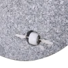 GRANITE Grey Umbrella Base D.50cm/#304 Stainless Steel (40Kg)