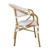VEGERA Armchair Alu Natural/Textilene Ecru