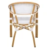 VEGERA Armchair Alu Natural/Textilene Ecru