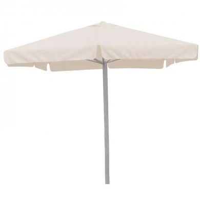 Ομπρέλα από σκελετό αλουμινίου τηλεσκοπική και πολυεστερικό ύφασμα σε χρώμα εκρού 3x3εκ 05.0057