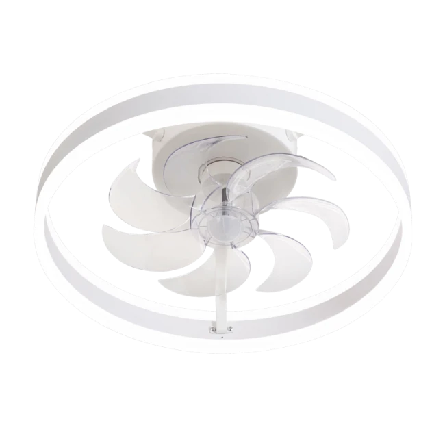 Ανεμιστήρας Οροφής PRCF-80609 Primo 20'' 50εκ. Με Τηλεχειριστήριο 1Φως LED 7 Φτερά Λευκός