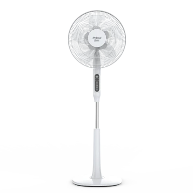 Ανεμιστήρας Ορθοστάτης PRSF-80614D Primo 16'' 40εκ. Με Τηλεχειριστήριο και DC μοτέρ Λευκός