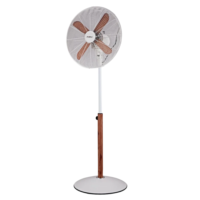 Ανεμιστήρας Ορθοστάτης PRSF-80620 Primo 16'' 40εκ. Λευκός - Ξύλο