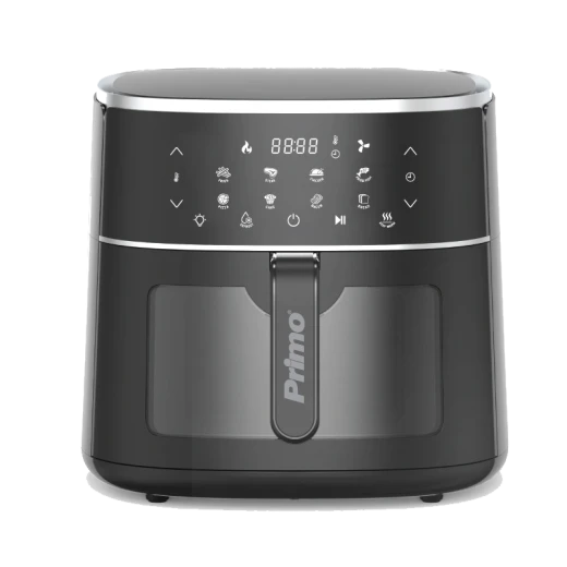 Φριτέζα Αέρος PRAF-40459 Primo Digital 8L 1800W με παράθυρο Μαύρη