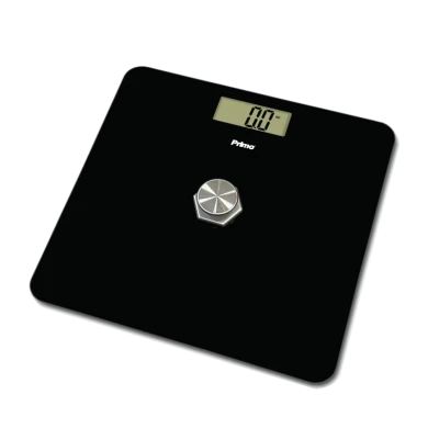 Ζυγαριά Σώματος Kinetic PRBS-40467 Primo 180Kg Υάλινη Μαύρη