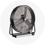 Industrial floor fans