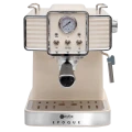 ESPRESSO COFFEE MAKER RETRO EPOQUE 1350w 20bar 1.5lt CREAM