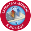 Σιδερώστρα μεταλλική με σιδερόπανο REFLECT VILEDA ΙΤΑΛΙΑΣ 120x38x74/97εκ.