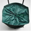 KOOL GIMI polyester 60 liters market trolley in green color 38x45x103cm.