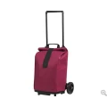 SPRINTER GIMI polyester 50 liters market trolley in bordeaux color 35x45x103cm.