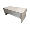 Γραφείο εργασίας Armadi pakoworld σε sonoma-λευκή απόχρωση 160x80x75εκ