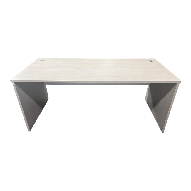 Γραφείο εργασίας Armadi pakoworld σε sonoma-λευκή απόχρωση 180x80x75εκ