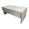 Γραφείο εργασίας Armadi pakoworld σε sonoma-λευκή απόχρωση 180x80x75εκ