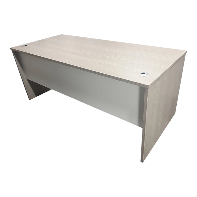 Γραφείο εργασίας Armadi pakoworld σε sonoma-λευκή απόχρωση 180x80x75εκ
